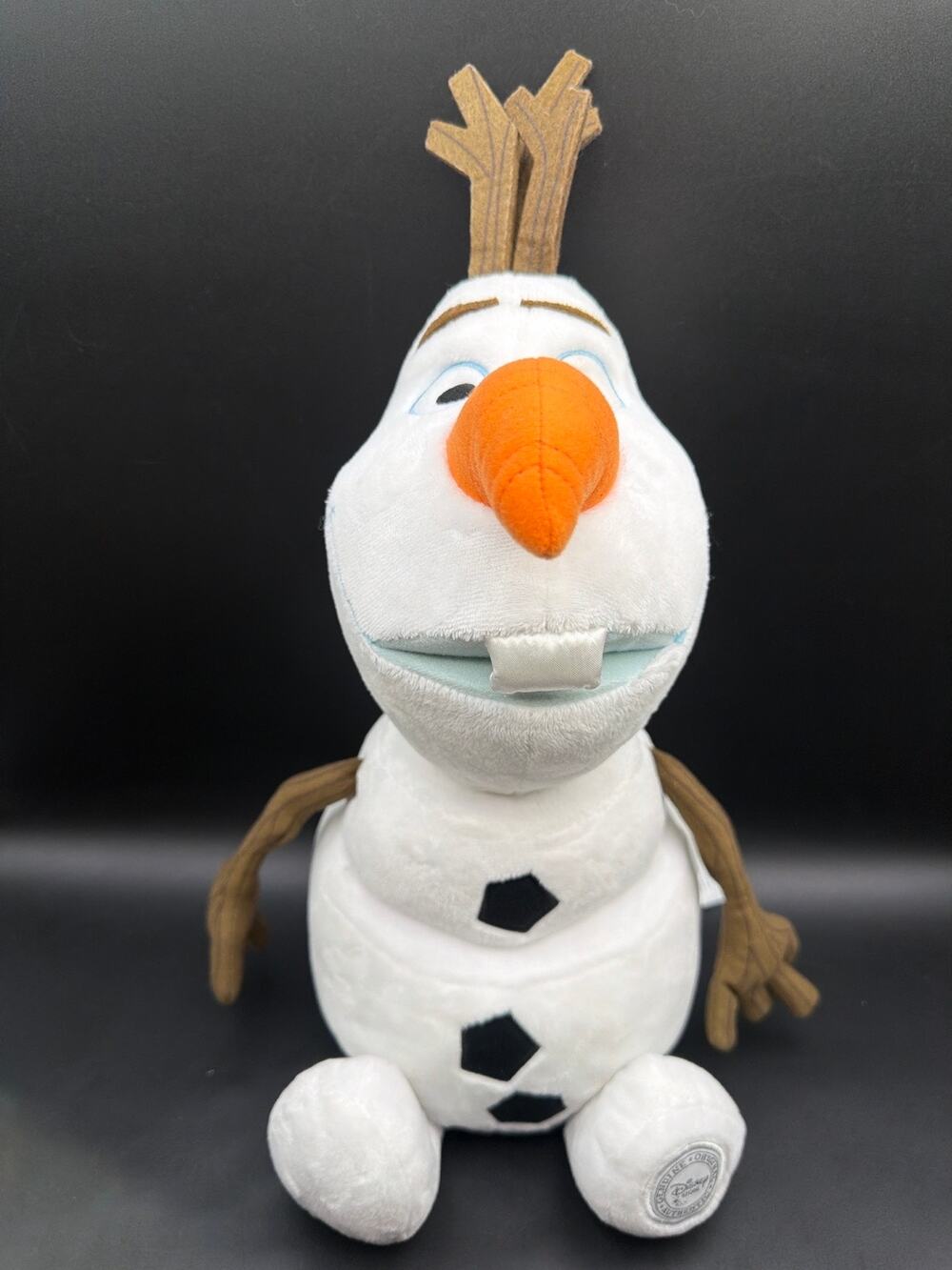 Disney Store Olaf Plush Frozen Snowman 16” Stuffed Animal Authentic Large